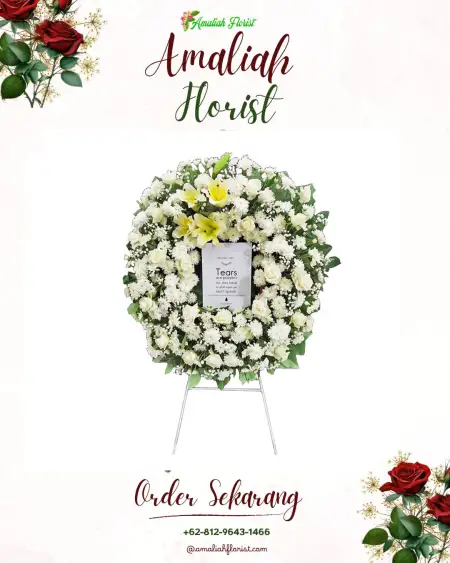 Krans Bunga Duka Seletreng
